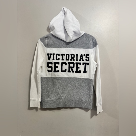 Victoria's Secret Tops - Victoria's Secret Gray Zip Up Woman’s Size M